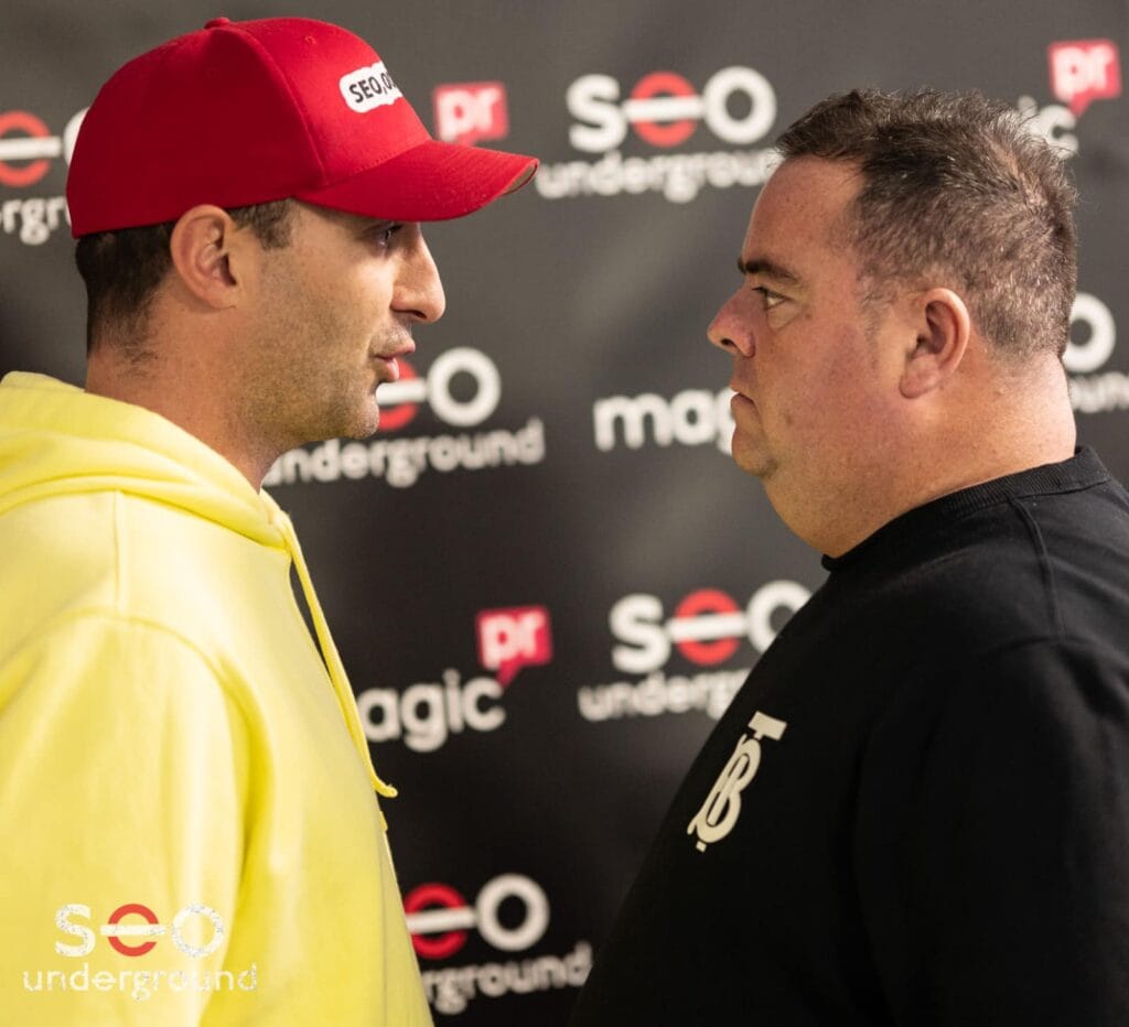 Craig Campbell and James Dooley at SEO Undergound London