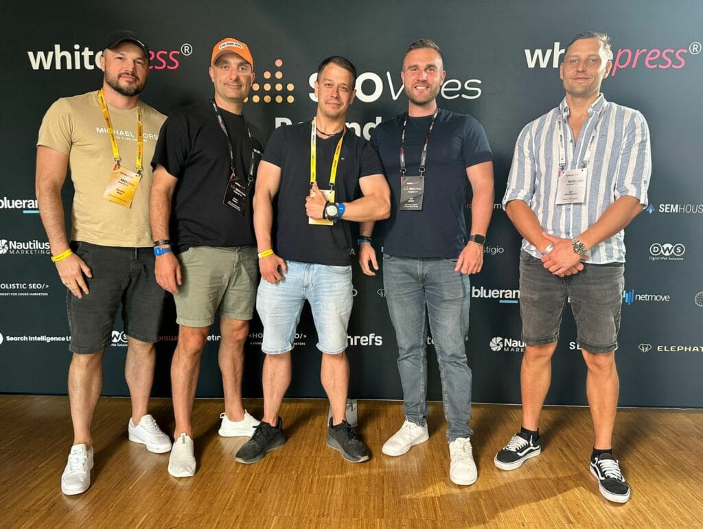 Dominik Maka, James Dooley, Michal Rochwerger, Karl Hudson and Igor Wisniewski