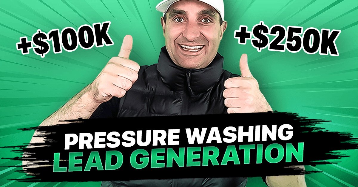 pressure washing lead generation