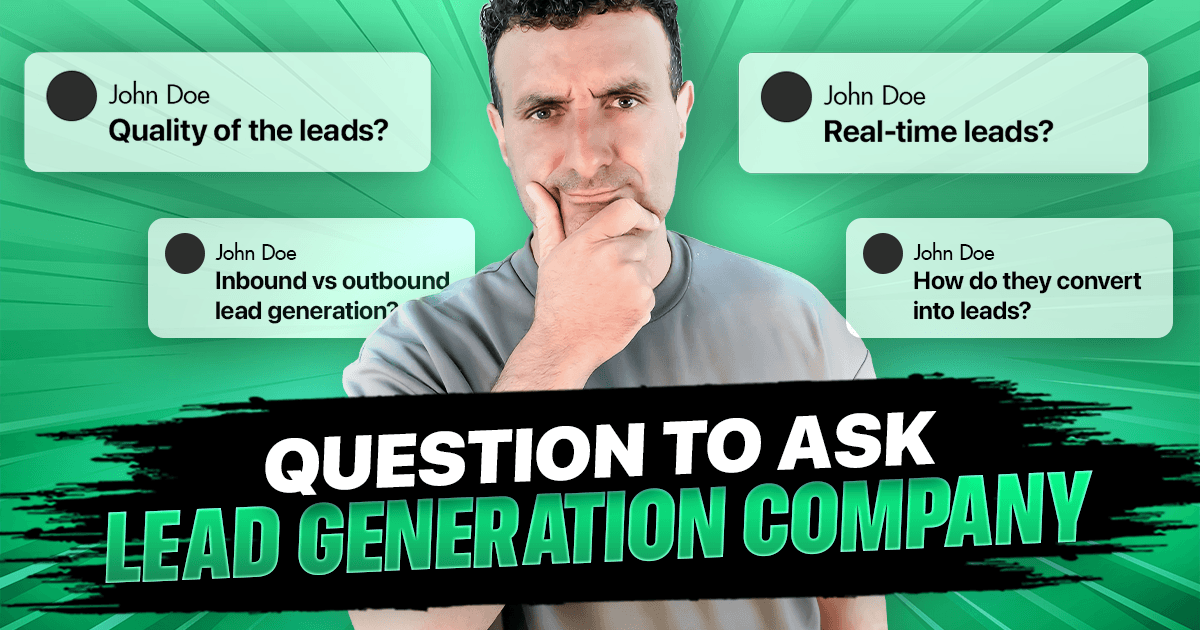 lead gen question to ask