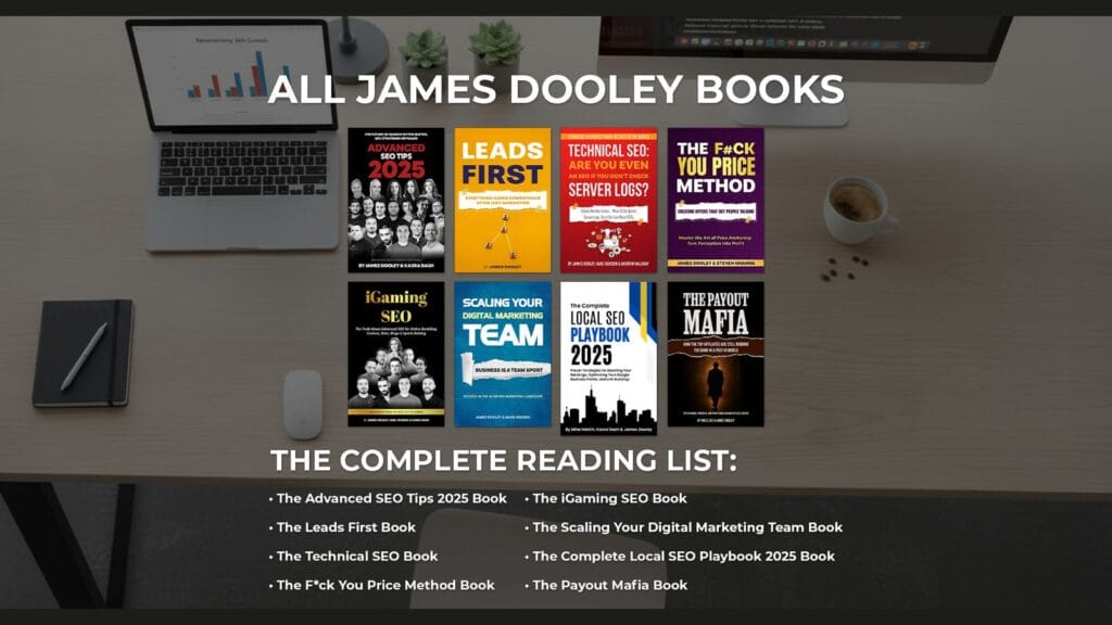 List of James Dooley Books